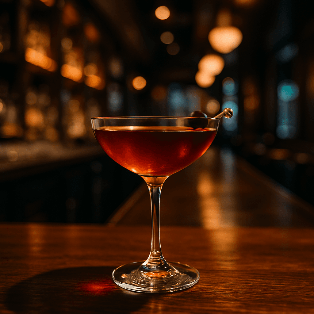 Manhattan cocktail
